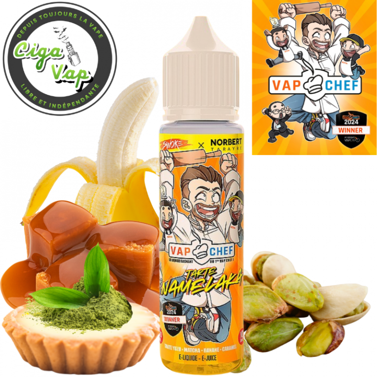 E-liquide Vap’Chef  imaginé par Chef Norbert Tarayre et réalisé par Swoke view 6