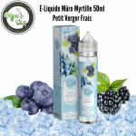 E-liquide Mûre Myrtille 50ml Petit Verger Frais