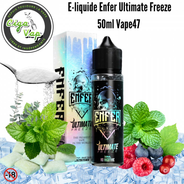 Enfer Ultimate Freeze 50 mL - Enfer view 15