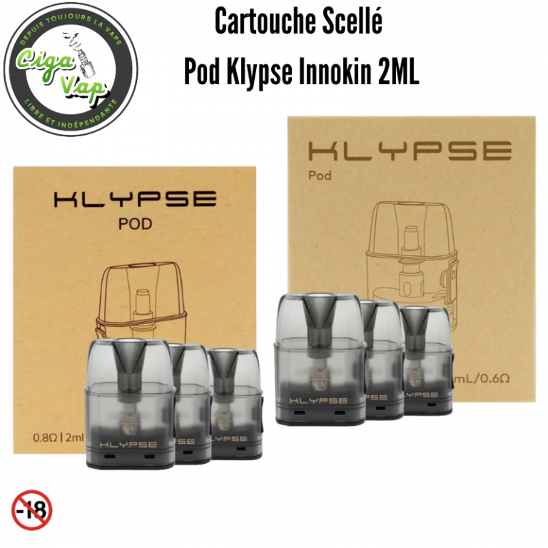 Cartouche Klypse 0.8 Ω - Innokin view 61