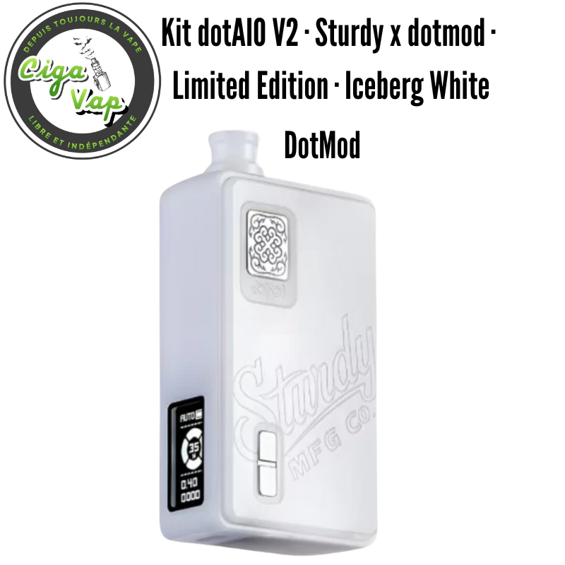 elfbar nachfüll pod läuft aus Kit dotAIO V2 Sturdy x DotMod Limited Edition · Iceberg