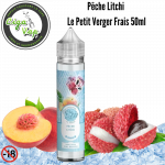 E-liquide Pêche Litchi Frais 50ml Petit Verger