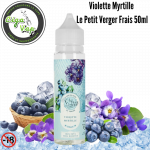 E-liquide Violette Myrtille Frais 50ml Petit Verger