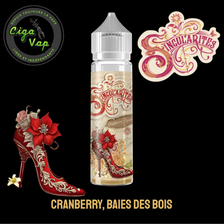 E-liquide Cranberry Baies des Bois 50ml Singularités view 11