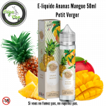 E-liquide Ananas Mangue 50ml Petit Verger