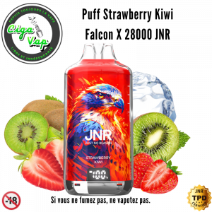 Puff Strawberry Kiwi Falcon X 28000 JNR