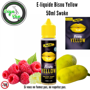 E-Liquide Bisou Yellow SWOKE 50ml