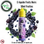 E-liquide Fruits Noirs 50ml Fruities Bobble. Marque vendu par Ciga'Vap
