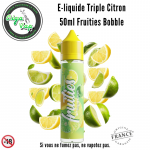 E-liquide Triple Citron 50ml Fruities Bobble. Marque vendu par Ciga'Vap