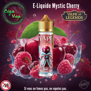 E-liquide Mystic Cherry de Vape of Legends 50ml