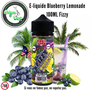 E-liquide Fizzy Blueberry Lemonade 100ml Mohawk & Co