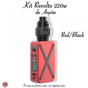 Kit Revolto d&rsquo;Aspire 220w 6ml