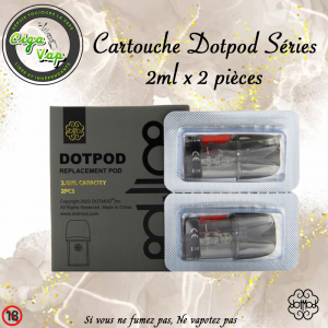 Cartouches DotPod Séries par 2 Dotmod