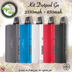 Kit DotPod Go 2350mAh + 650mAh de DotMod