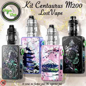 Kit Centaurus M200 de Lost Vape Nouveau Coloris