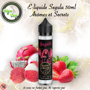 E-liquide Segula 50ml Arômes et Secrets