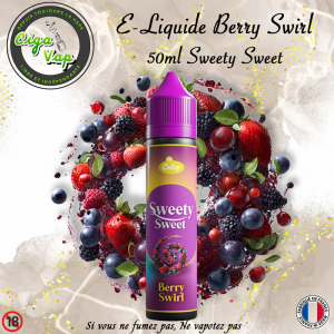 E-liquide Berry Swirl 50ml Sweety Sweet
