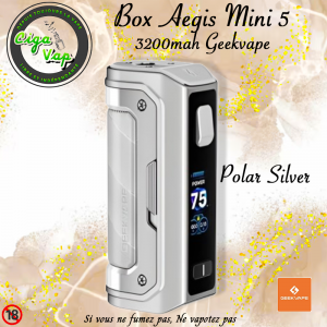 Box Aegis Mini 5 Geekvape Batterie intégrée 3200mah