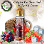 Nouveau E-liquide Red Fury de Vape of Legends 50ml