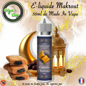 E-liquide Makrout 50ml Coeur Gourmand de Made in Vape