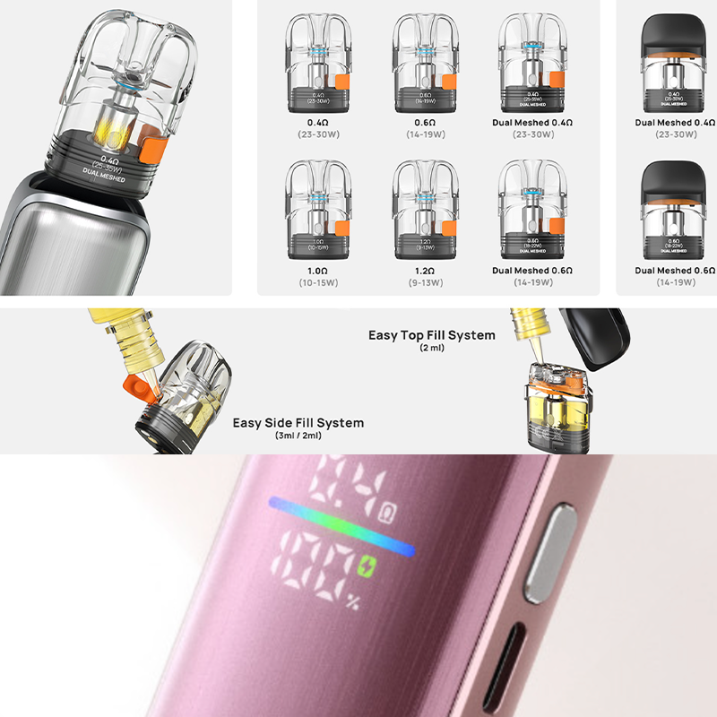 info kit pixo max d'Aspire. Marque vendue par Ciga'Vap.