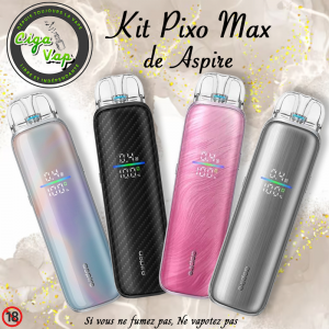 Kit Pixo Max d&rsquo;Aspire 2600mAh