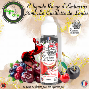 E-liquide Rouge d&rsquo;Embarras 50ml de La Cueillette de Louise