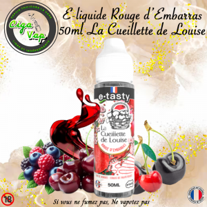 E-liquide Rouge d&rsquo;Embarras 50ml de La Cueillette de Louise
