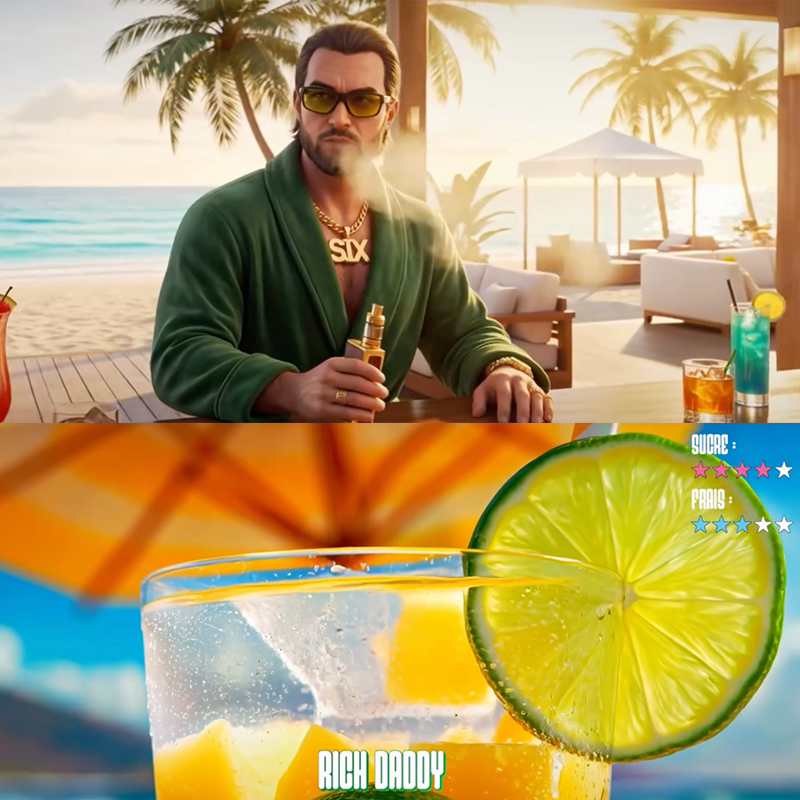 e-liquide Rich Daddy Marque vendue par Ciga'Vap