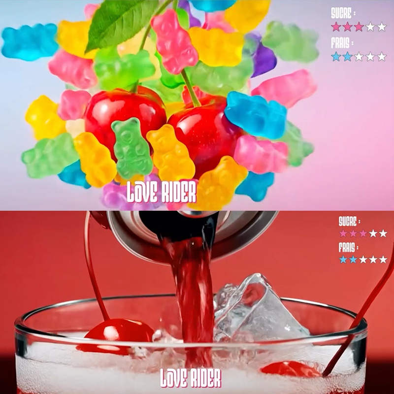 e-liquide Love Rider. Marque vendue par Ciga'Vap