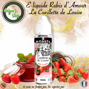 E-liquide Rubis d&rsquo;Amour 50ml La Cueillette de Louise