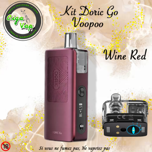 Kit Pod Doric Go Voopoo 2600 mAh – Compact, stylé !