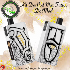 Kit DotPod Max V1.5 de DotMod – Tatoo