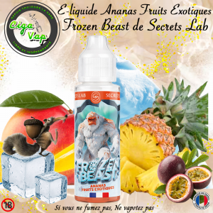 E-liquide Ananas Fruits Exotiques Frozen Beast
