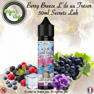 E-liquide Berry Breeze 50ml L&rsquo;Ile au Trésor