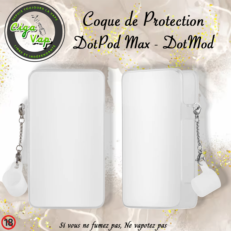 Coque de protection DotPod Max Fabricant Dotmod marque vendu par Ciga'Vap