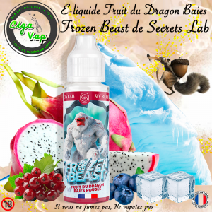 E-liquide Frozen Beast Fruit du Dragon, Baies Rouges