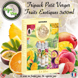 Pack Fruits Exotiques Petit Verger 150ml (3x50ml)