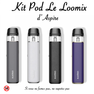 Kit Le Loomix d’Aspire 1500mAh
