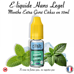E-liquide Hans Légel (ex- Menthe X-Tra Givrée) – 10ml