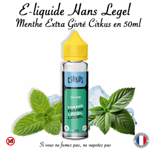 E-liquide Hans Légel (ex- Menthe X-Tra Givrée) 50ml