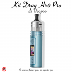 Kit Drag H40 Pro Voopoo – autonomie, puissance et élégance view 3