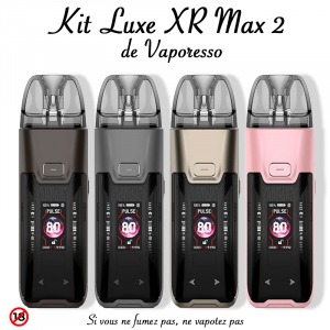 Kit Luxe XR Max 2 nouveau coloris de Vaporesso