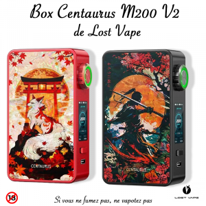 Nouvelle Box Centaurus M200 V2 Japan Edition de Lost Vape
