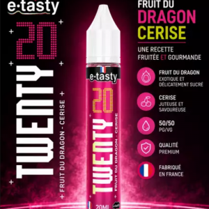 E-liquide Fruit du Dragon Cerise 20ml Twenty E-Tasty