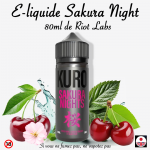 E-liquide Sakura Night 80ml de Riot Labs