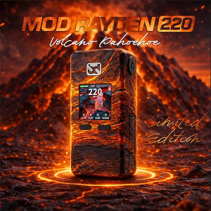 Box Mod Rayden 220 Volcano Pahoehoe  Rare Edition – BD Vape édition limitée