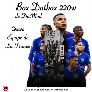 Box DotBox V2 Équipe de France 220w de DotMod