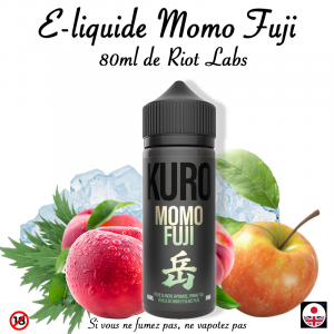 E-liquide Momo Fuji 80ml Kuro de Riot Labs