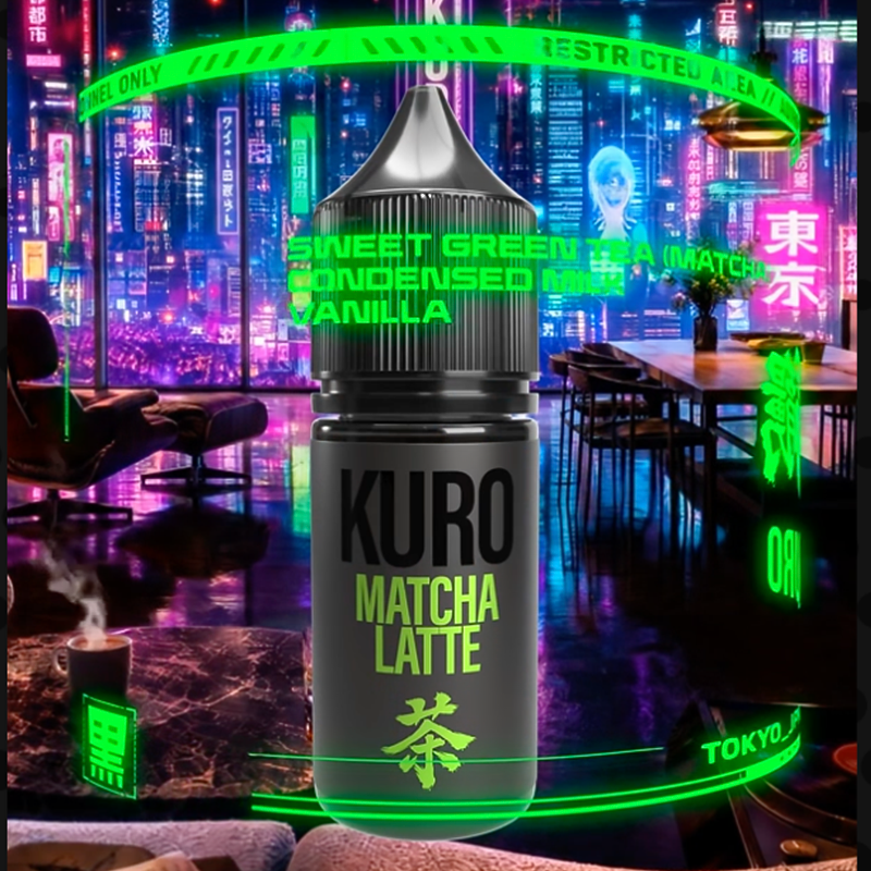 E-liquide Matcha Latte 80ml Riot Labs. Marque vendue par Ciga'Vap